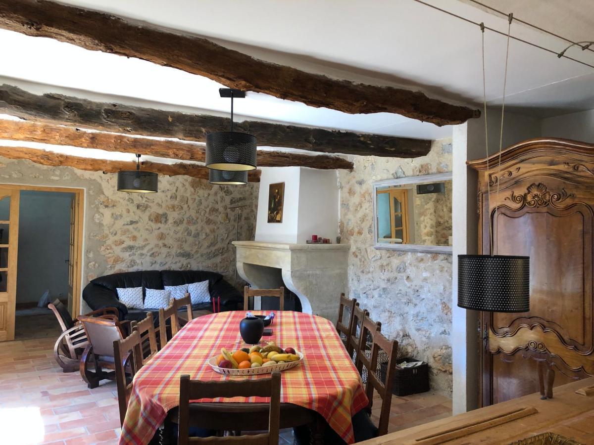 Font Nouvelle Maison De Charme Drome Provencale, 6 Ou 10 Personnes Avec Piscine Plaisians Экстерьер фото